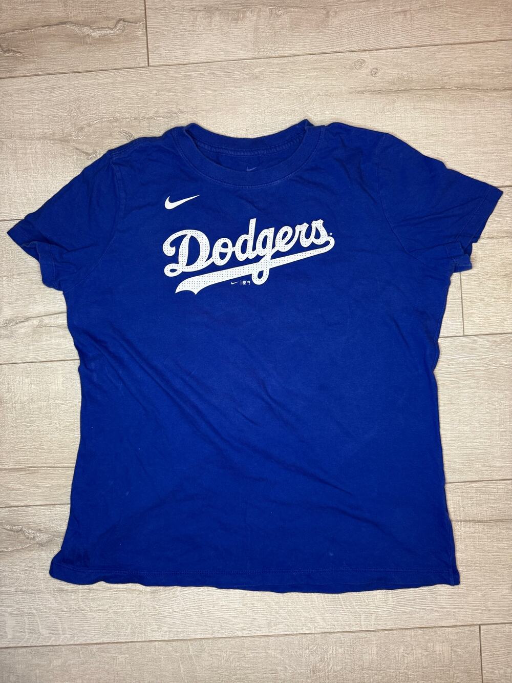 Nike Shohei Ohtani Los Angeles Dodgers MLB Shirt Mens Large Royal Blue #17